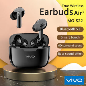♥Limit Free Shipping♥Original VIVO Bluetooth Headset Wireless Earphones Redmi Earbuds TWS Stereo Sport Headphones Waterproof Touch Control With Mic