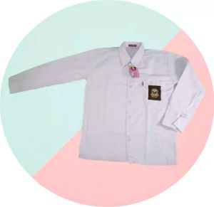baju kemeja panjang sragam SMA 1-3