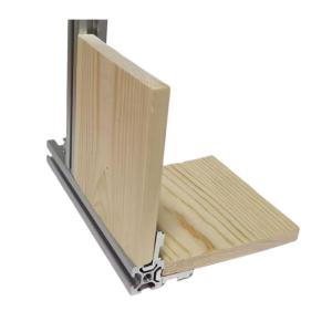 Aluminum Profile Shelf Support with Flush Slot 20