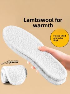 Warm Wool Lined Insoles Winter Snow Boots