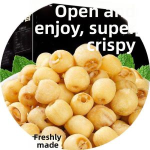 Non-Oily Salt and Pepper Flavor Crispy Lotus Seeds