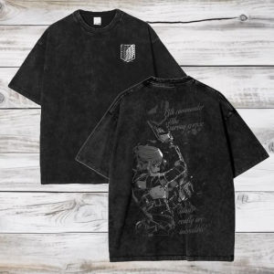 Bandai | Retro European Style Anime T-Shirt Mens Short Sleeve Printed Casual Top Harajuku Fashion Summer Autumn Spring Cotton Tee