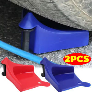 2PCS Car Hose Slide Tire Wedge Portable Tire Wedge Water Tube Anti Pinch Tool Universal Car Washing Water Pipe Anti Winding Tools