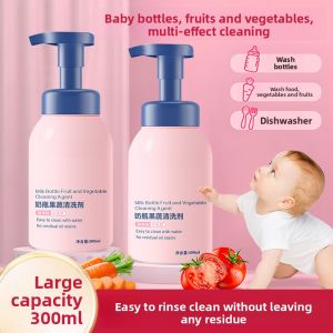 MONLEYTA | Baby Bottle Cleaning Liquid Special Cleaner Class A Children Baby Feeding Utensils Fruit Vegetable Toy Wash Bottle Cleaner