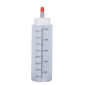 Plastic Needle Nosed Scale Squeeze Bottle Leak Proof Squeeze Bottle For Kitchen Salad Sauce