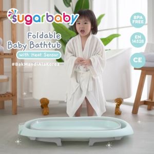 Sugar Baby Bak Mandi Bayi Lipat dengan Sensor Panas F76N & F79
