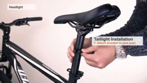 Lampu Sepeda Belakang Led / Lampu Sepeda Led Baterai