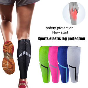 1Pcs Calf Compression Sleeves for Men Women Leg Compression Sleeves Footless Compression Socks for Running Shin Splint Support for Sports Varicose Vein Treatment for Legs & Pain Relief