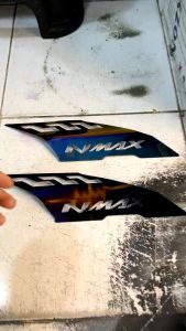Garnish Cover Knalpot Yamaha Nmax New Garnis Knalpot Yamaha Nmax Alumunium Model Thailand Garnish