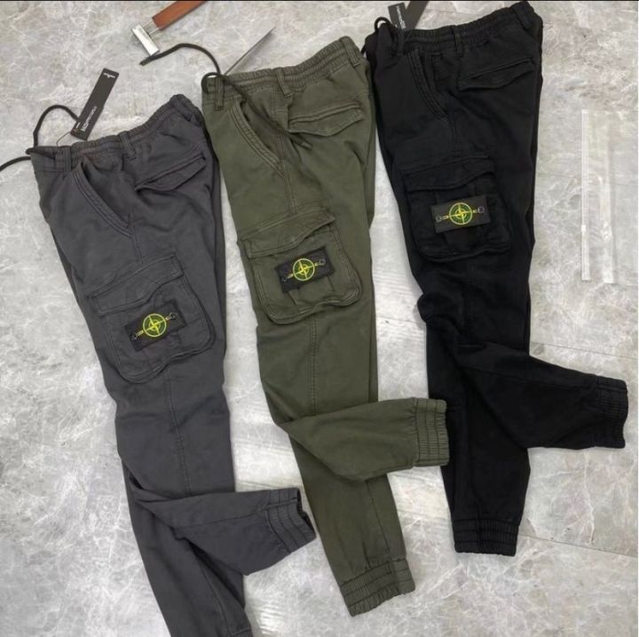 CELANA JOGGER PANTS CARGO STONE ISLAND Lazada Indonesia