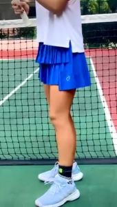 Pleated Pinata Tennis Skirt