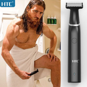 HTC Black Friday Cyber Monday Deals 2022 Face + Body Hybrid Electric Trimmer and ShaverBody Trimmer For Men Pubic Hair