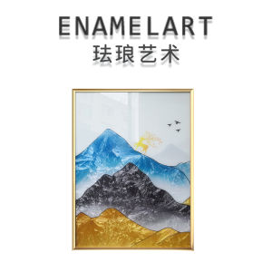 Floral Decorative Painting Everything Goes Well Modern Simplicity Style Corridor Living Room Wall Art with Frame Chinese New Style