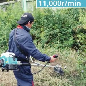 VERGIN เครื่องตัดหญ้า RBC 411 2 จังหวะ 4 เเรง หางอลูมิเนียม หนาพิเศษ คาบูลูกลอย คอยไฟแท้ มาตราฐานญี่ปุ่น