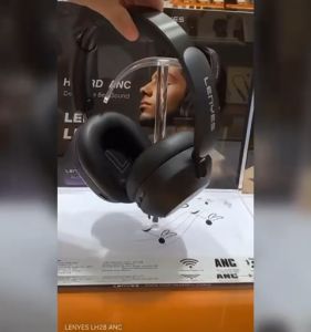 LH28ANC - HEADPHONE LENYES LH-28 ANC + ENC Wireless Headset Bluetooth 5.4 Hybrid ANC Headphone Foldable Heavy Bass Hifi Stereo With Mic