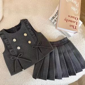 ZIRUIBABA | Trendy New Year Girls Skirt Set