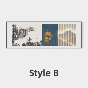 Neo-Chinese Style Landscape Scroll Painting