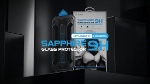 X.ONE Sapphire AR Series (Upgraded) With Installer Kit for iPhone 17 Pro Max 17 Pro 17 16 Tempered Glass Crystal Clear