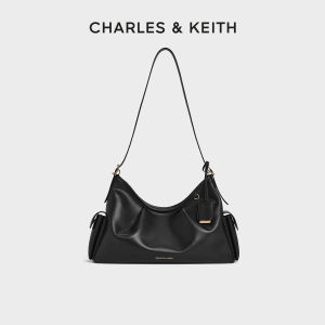 Charles & Keith | Stylish Large Capacity Double Pocket Shoulder Bag