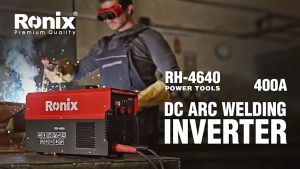Ronix RH-4640 400A DC ARC Welding Inverter | IGBT Technology | Digital Display | Over Voltage Heat Current and Load Protection | Hot Start | Anti-Stick | Reliable Welding | Professional Cooling System | Ideal for Entry-Level Welders | Energy Efficient