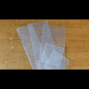 เทมเพลต ลายควิลท์ ขนาด 12 * 12 cm.