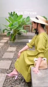 Erica Dress: Dress Wanita Korean Terbaru & Bigsize