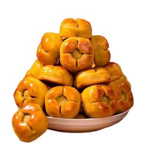 Nutritious Walnut Date Cookies Grainy Snack Breakfast Replacement Biscuit Doughnut Shaped Satiety Snacks Chinese Specialty