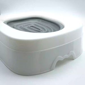 Cats Toilet Trainer Plastic with Base Training Kit Indoor Reusable Tray Cat Toilet Seat