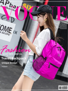 Ultra-Lightweight Foldable Outdoor Travel Backpack Mens Womens Hiking Bag Soft Nylon Material No Rain Cover Available