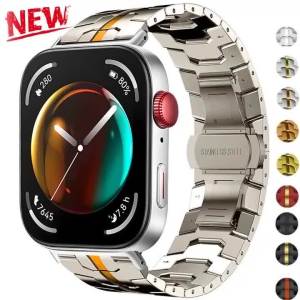 Stianless Steel Strap For Huawei Watch Fit 4-5Pro Luxucy Metal Quick Fit Bracelet Correa For Huawei Watch Fit 5 4 3 Wrist Band