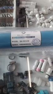 RO 50GPD ไส้กรองน้ำอาร์โอผลิตน้ำได้ 189ลิตรต่อวัน ไส้กรองน้ำดื่มสำหรับเครื่องกรองน้ำระบบไฟฟ้าขนาดเล็ก