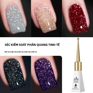 Sơn Gel Móng Tay Nhũ Phản Quang 10ml Không Chứa HEMA Và TPO Sử Dụng Đèn UV/LED Bán Vĩnh Cửu Làm Móng Nghệ Thuật Tự Làm Dễ Sử Dụng Chăm Sóc Móng