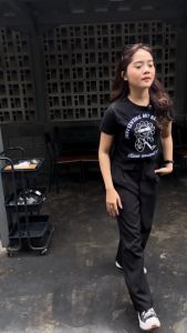 MADMAN Croptee Washed GROOVY JUST LIVING MY BEST LIFE | CRPW | DMDM - 8