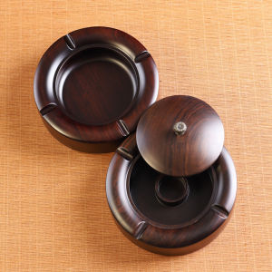 Hộp Đựng Thuốc Lá Bằng Gỗ Đàn Hương Đen Cỡ Lớn Phòng Khách Chống Gió Thiết Kế Sáng Tạo Theo Phong Cách Trung Hoa Dùng Trong Nhà