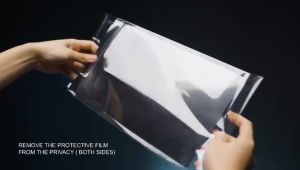 Kaca film Privasi untuk Laptop dan Monitor Anti Radiasi. Anti Blue Light yang Berbahaya. Antispy Anti Spy. Screen Protector Monitor
