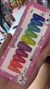 เล็บเจลแท้100% สีแฟลช เรืองแสง