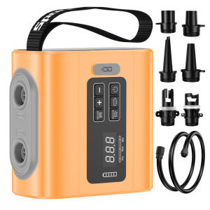 Máy Bơm Không Khí Mini Cầm Tay Chạy Điện WESTTUNE Dùng Ngoài Trời - Máy Bơm Hơi Không Dây Có Chức Năng Xả Hơi Cho Thảm Vật Liệu Cao Su Thân Thiện Với Du Lịch