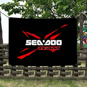 S-Sea D-Doo Seadoo Cartoon Flag Wall Hanging Banner Decoration Household Home Decor