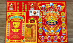 Giấy Cúng Khai Trương Tấn Tài Tấn Lộc - Nhang Đèn Thiên Lộc