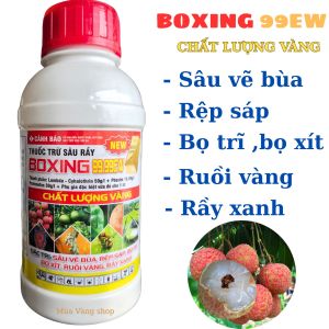2chai: BOXING 99.99EW chai 450ml : phòng trừ sâu vẽ bùa rệp sáp bọ trĩ xítruồi vàng....