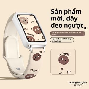 Uhada | Dây Đeo In Hình Thú Nhỏ Thời Trang cho Huawei Band