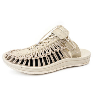 Extra Large Size Summer Men New Arrival Trendy Sandals 46 Outwear Beach Weaving Cut Out Non Slip Sports Sandals 47