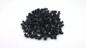 RYSJM | 100PCS Car Plastic Push Type Clips 10MM Car Plastic Rivet For Honda Acura Trim Panel Retainer Bumper Fasteners