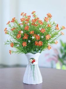 Hoa Nhựa Trang Trí Phòng Khách Bàn Làm Việc Sáng Tạo Hoa Nhựa Hoa Cỏ Nhựa Hoa Tươi Trang Trí Nhà Phong Cách Đơn Giản