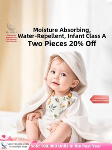 FREESLEEP | Cotton Spit-Up Prevention Bib