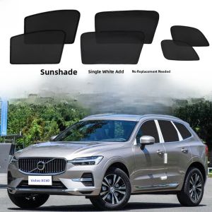 Volvo XC60 Sunshade Curtain Magnetic Mesh Car Window Side Curtain Mosquito Proof Heat Insulation Barrier Business Style