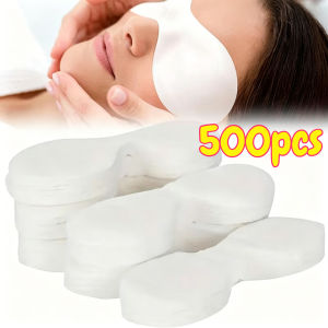 100/500pcs Disposable Eye Mask Paper Ultrathin Natural Cotton Eye Care Patches for Women Spa Eye Covers Facial Skin Care Tools