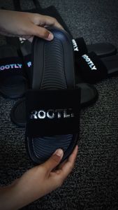Rootly - Sandal Slide On Pria Series Morph Silver