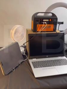 PBSOLAR Power Station Portable 220v 300W/256WH/80000MAH Lithium Ion Original Solar Powerbank Charge Generator Camping USB DC AC Output