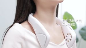 NEW Leafless Fan 3000mAh USB Rechargeable Hanging Neck Fan Outdoor Cooling Fan Portable fan